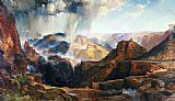 Thomas Moran Chasm of the Colorado painting